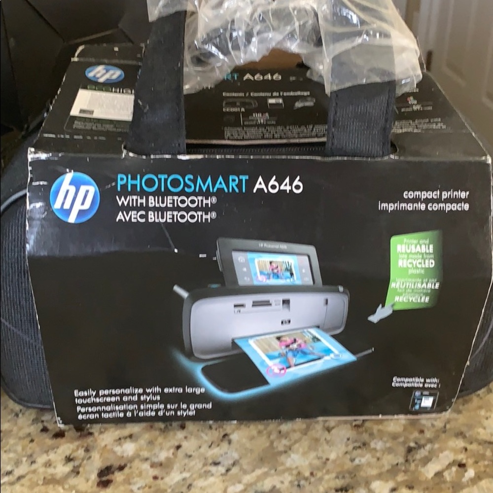 HP Photo smart Bluetooth compact printer